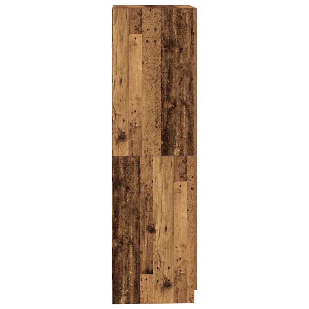 Armadio Legno Antico 80x52x180 cm in Truciolato - homemem39