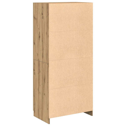 Armadio Rovere Artigianale 80x52x180 cm in Legno Multistrato | homemem39
