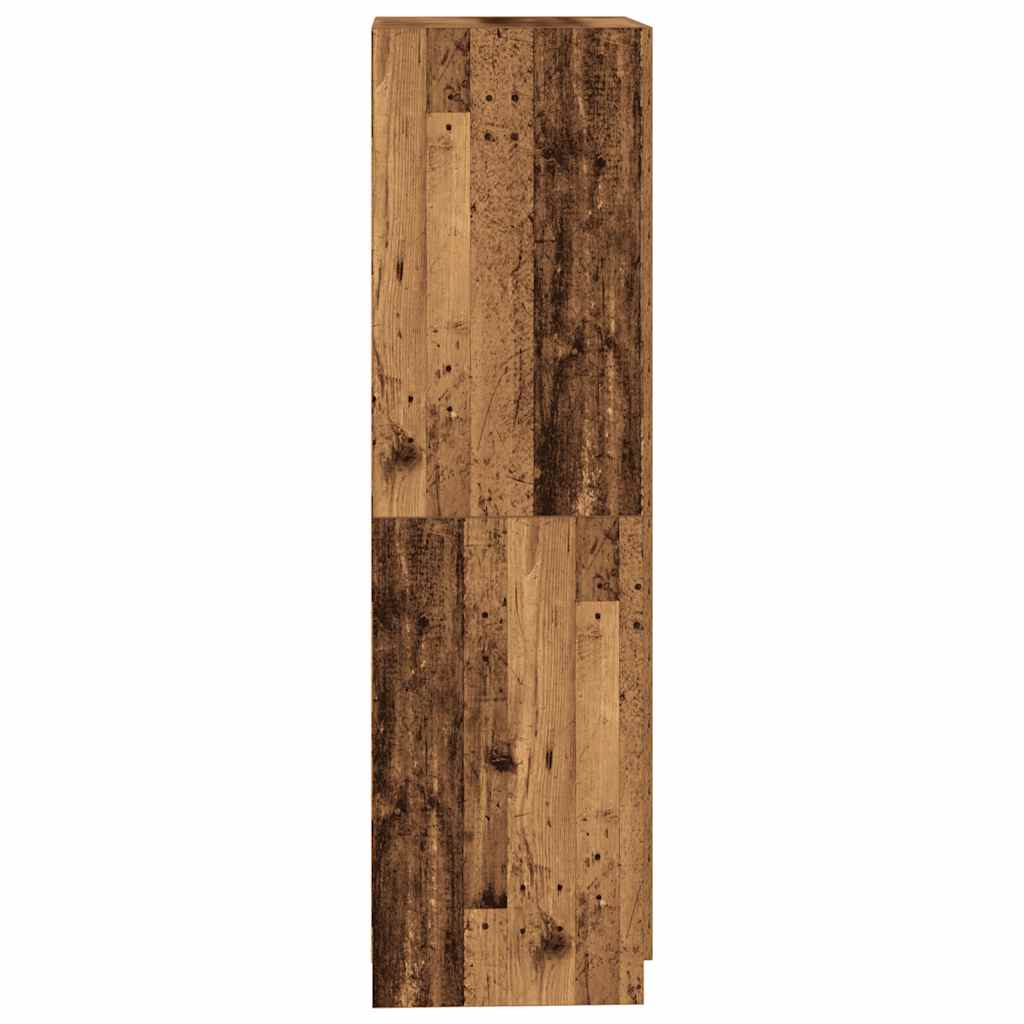 Armadio Legno Antico 90x52x200 cm in Truciolato - homemem39