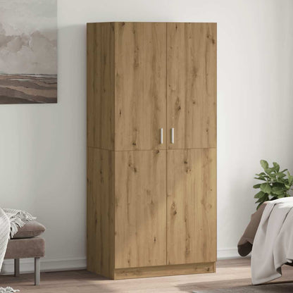Armadio Rovere Artigianale 90x52x200 cm in Truciolato | homemem39