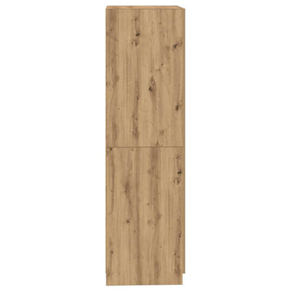 Armadio Rovere Artigianale 80x52x180 cm in Legno Multistrato | homemem39