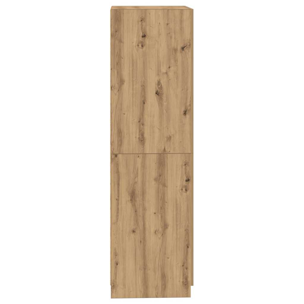 Armadio Rovere Artigianale 80x52x180 cm in Legno Multistrato