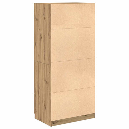 Armadio Rovere Artigianale 80x52x180 cm in Legno Multistrato | homemem39