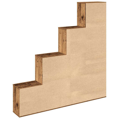 Libreria Legno Antico 157x24x160 cm in Legno Multistrato | homemem39
