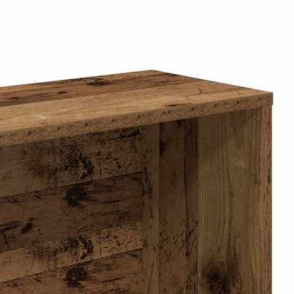 Libreria Legno Antico 157x24x160 cm in Legno Multistrato | homemem39