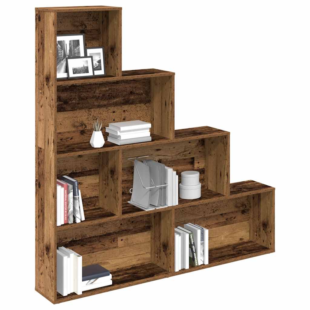 Libreria Legno Antico 157x24x160 cm in Legno Multistrato | homemem39