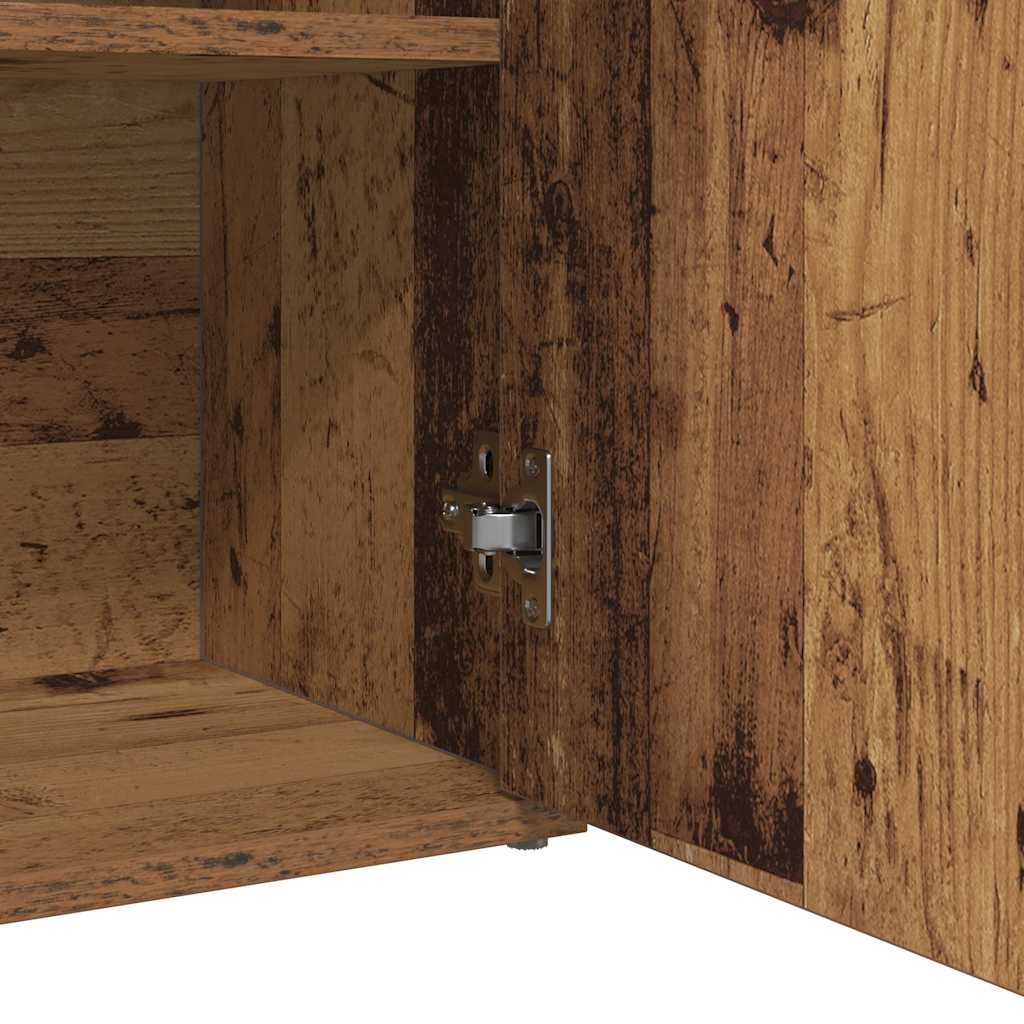 Credenza Legno Antico 60x30x75 cm in Legno Multistrato