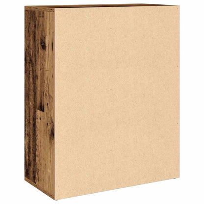 Credenza Legno Antico 60x30x75 cm in Legno Multistrato - homemem39