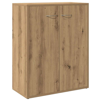 Credenza Rovere Artigianale 60x30x75 cm in Legno Multistrato - homemem39