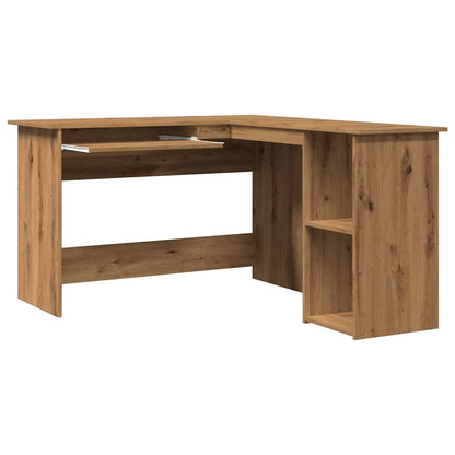 Scrivania Angolo Artigianale 120x140x75 cm Legno Multistrato - homemem39