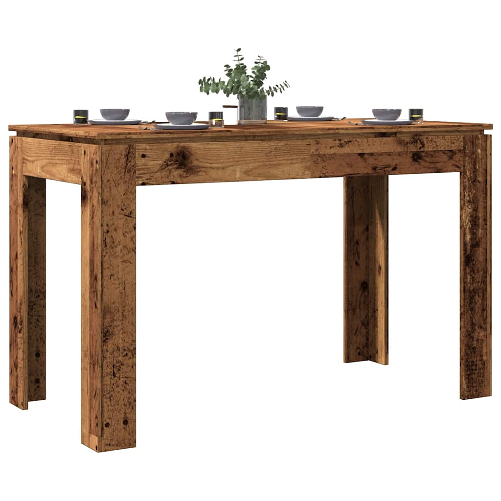 Tavolo da Pranzo Legno Antico 120x60x76 cm in Truciolato | homemem39