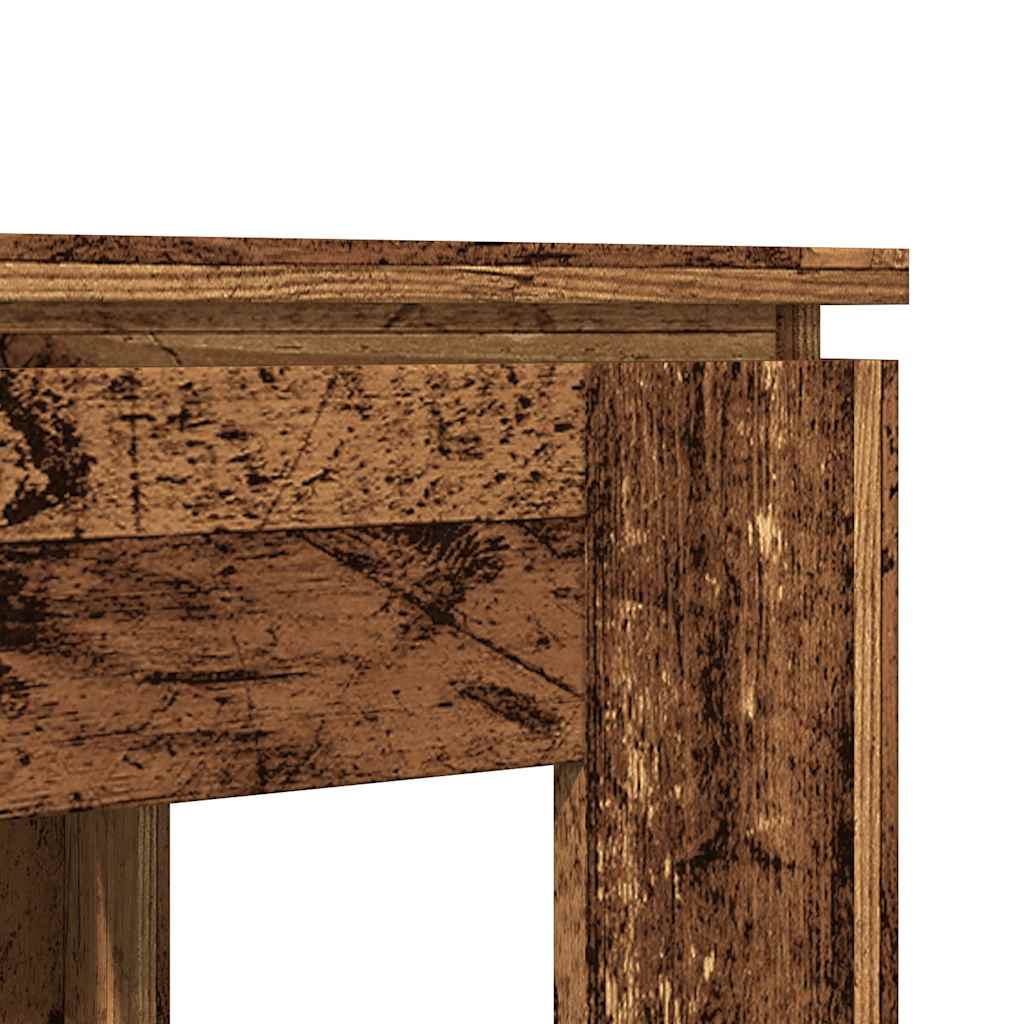 Tavolo da Pranzo Legno Antico 120x60x76 cm in Truciolato | homemem39