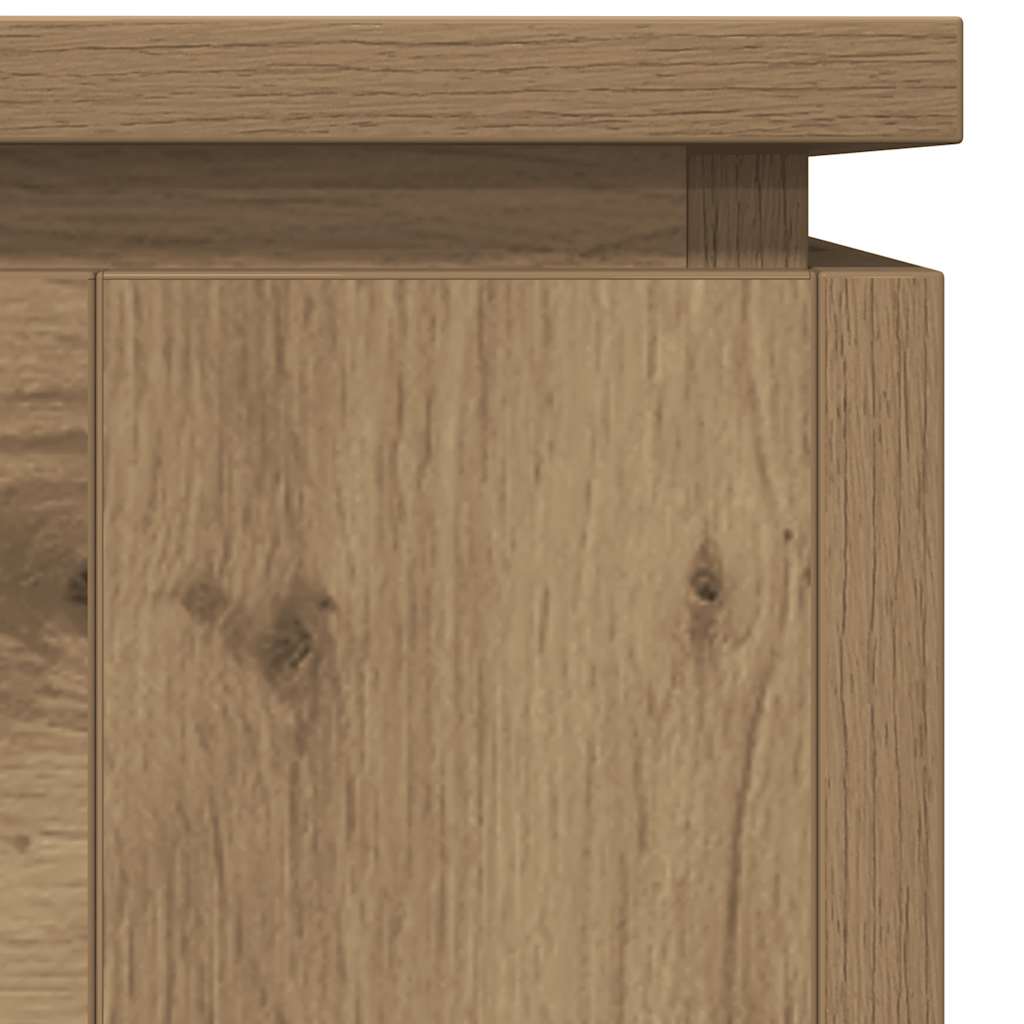 Tavolo da Pranzo Rovere Artigianale 120x60x76 cm in Truciolato | homemem39