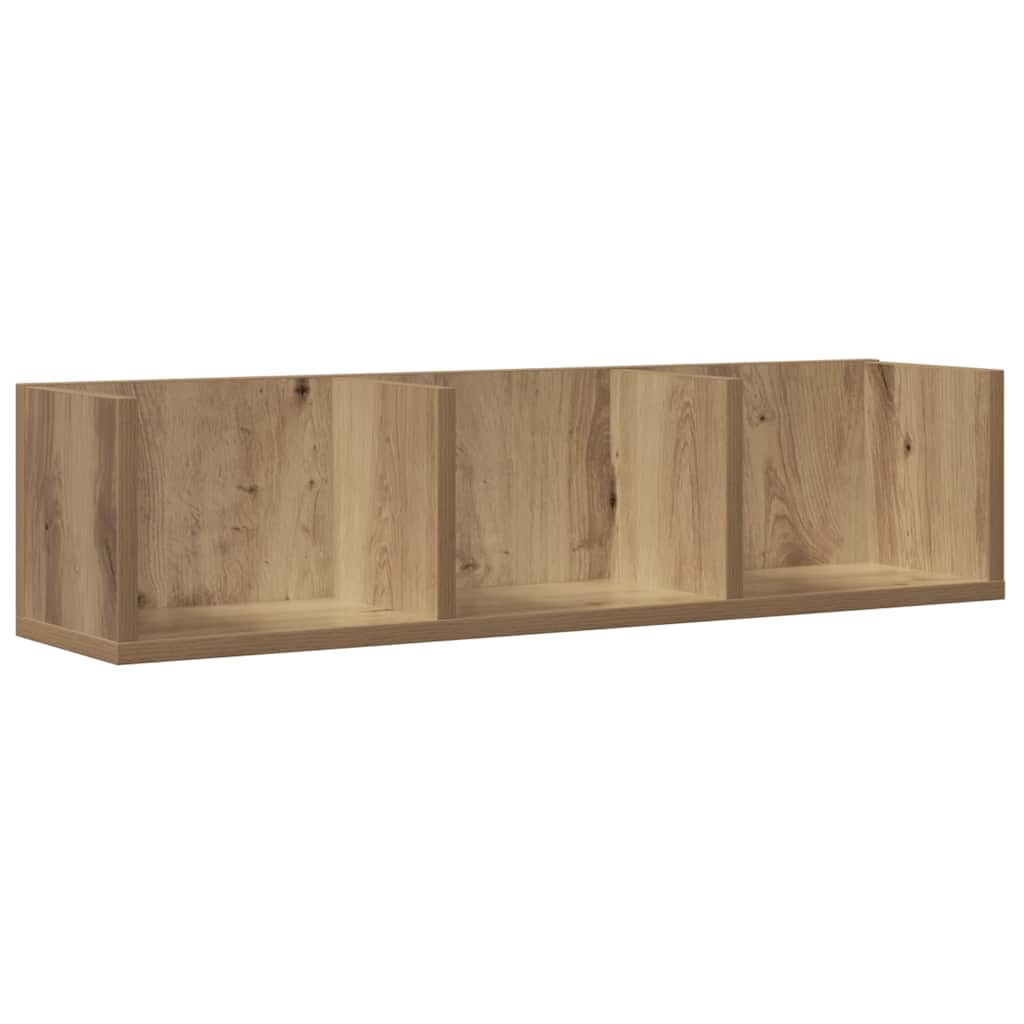 Mensola a Muro CD Artigianale 75x18x18 cm Legno Multistrato | homemem39