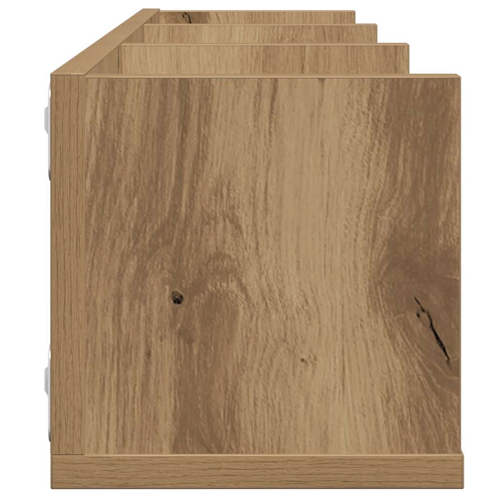 Mensola a Muro CD Artigianale 75x18x18 cm Legno Multistrato | homemem39