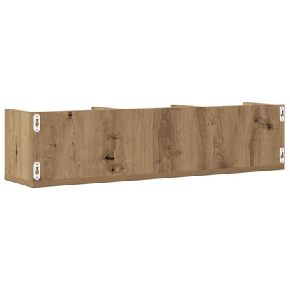 Mensola a Muro CD Artigianale 75x18x18 cm Legno Multistrato | homemem39