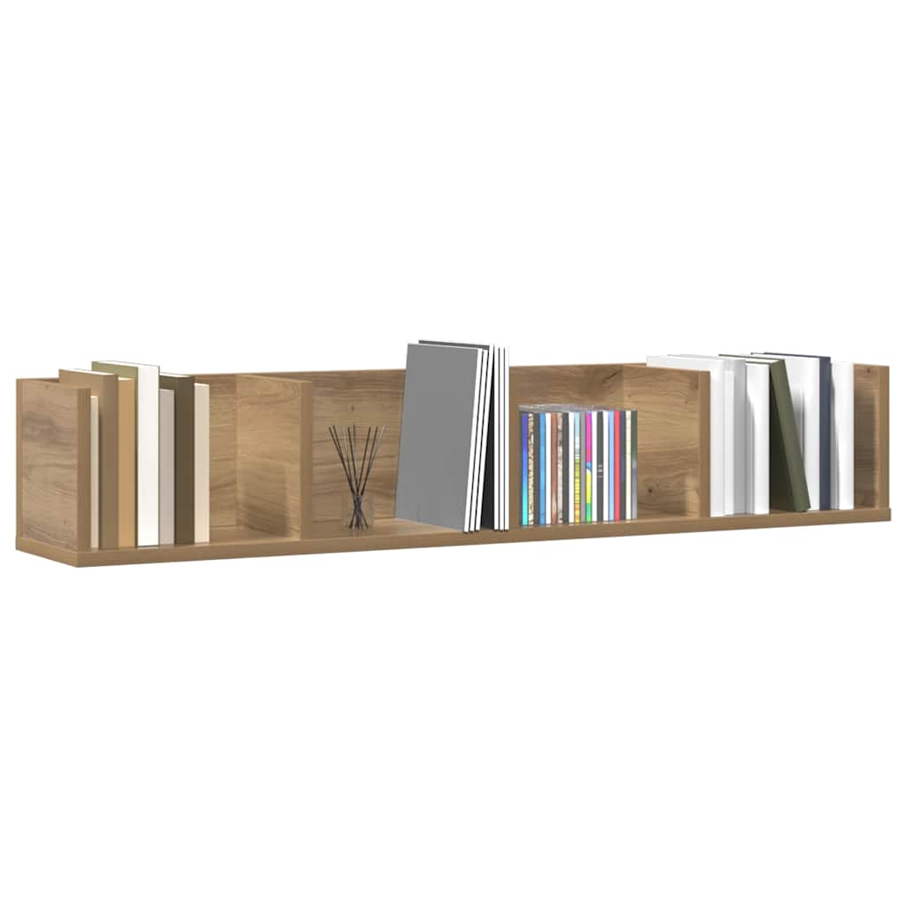 Mensola a Muro CD Artigianale 100x18x18 cm Legno Multistrato