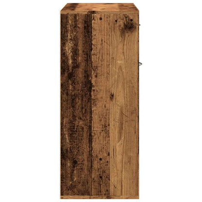 Scarpiera Legno Antico 60x35x84 cm in Legno Multistrato - homemem39