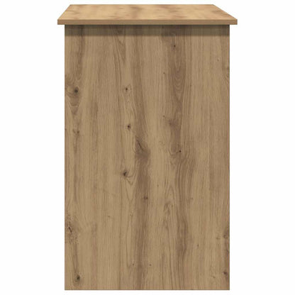 Scrivania Rovere Artigianale 100x50x76 cm in Legno Multistrato - homemem39