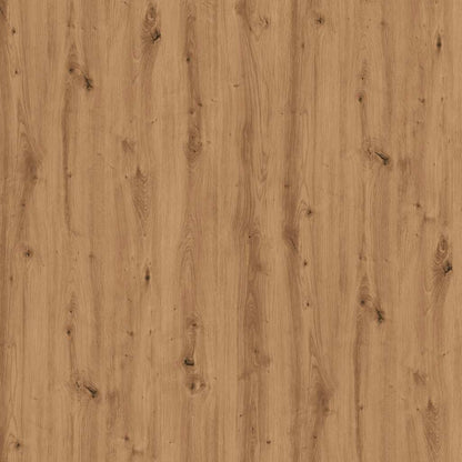 Scrivania Rovere Artigianale 140x50x77 cm in Legno Multistrato - homemem39