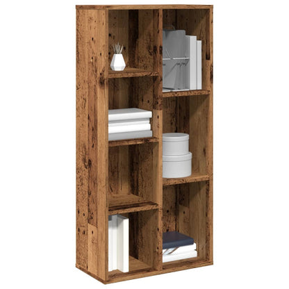 Libreria Legno Antico 50x25x104 cm