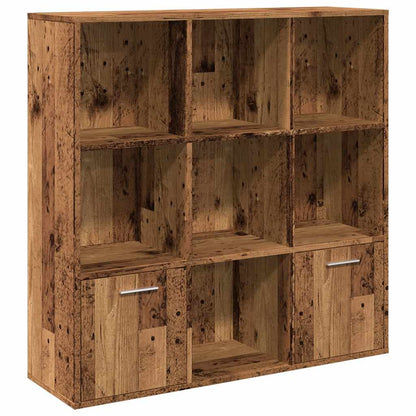 Libreria Legno Antico 98x29x97,5 cm in Legno Multistrato