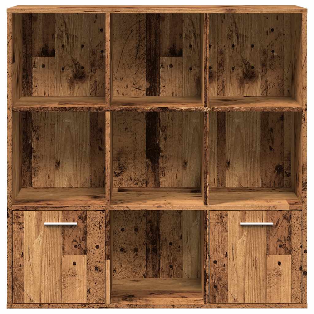 Libreria Legno Antico 98x29x97,5 cm in Legno Multistrato