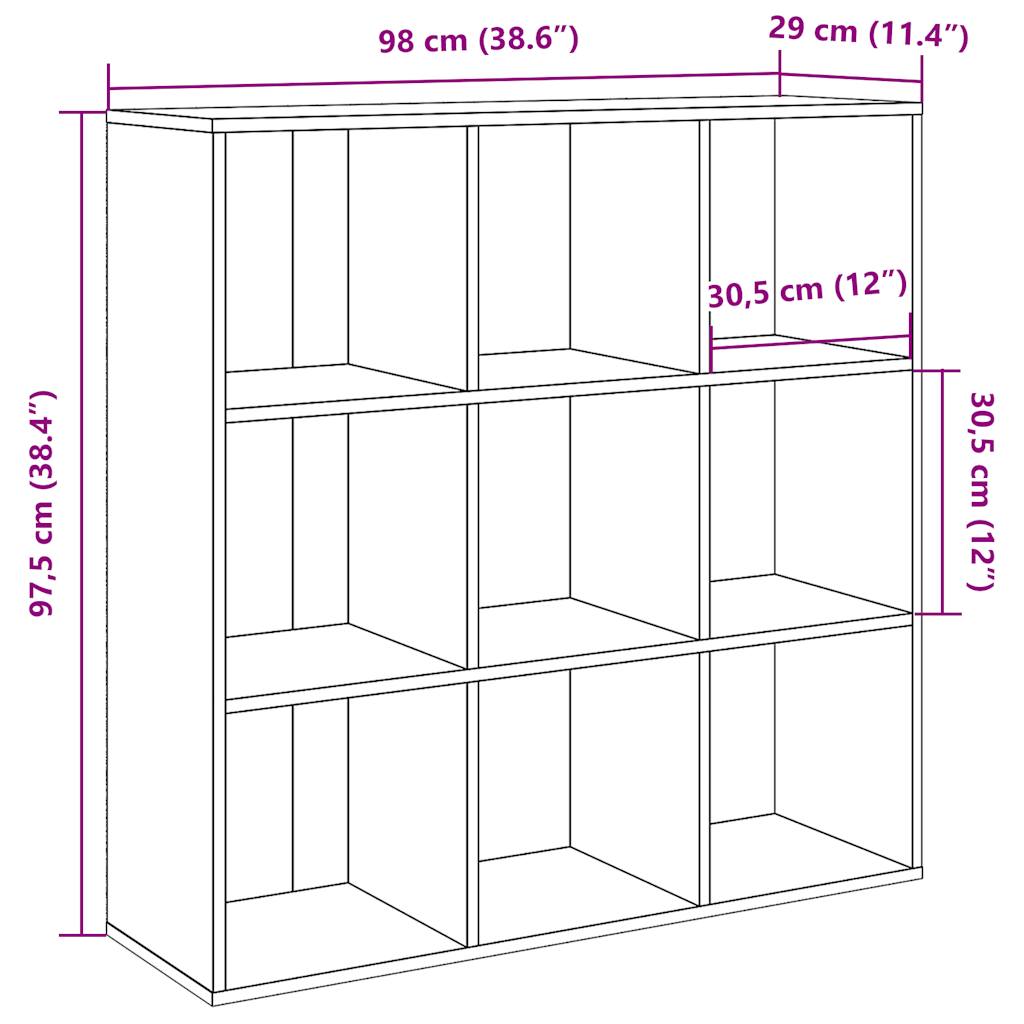 Libreria Rovere Artigianale 98x29x97,5 cm