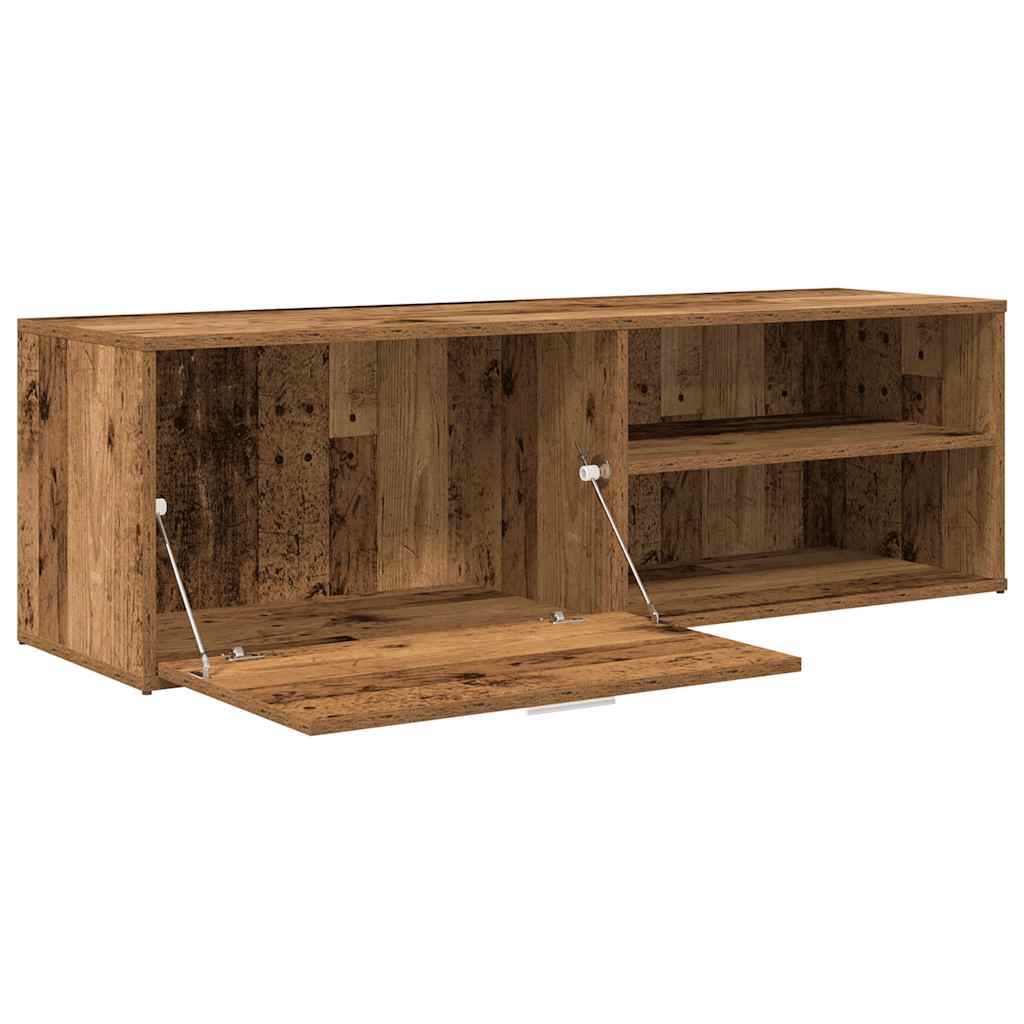 Mobile Porta TV Legno Antico 120x34x37 cm in Legno Multistrato - homemem39