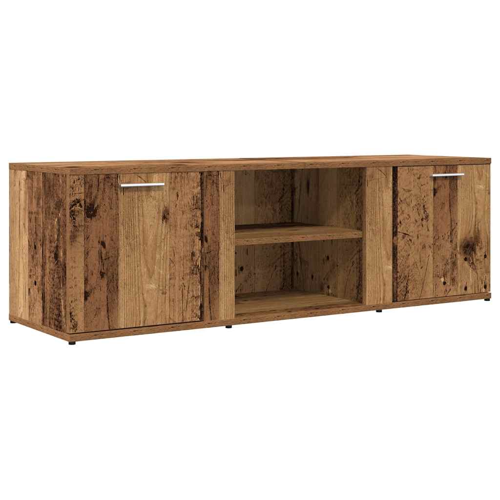 Mobile Porta TV Legno Antico 120x34x37 cm in Legno Multistrato | homemem39