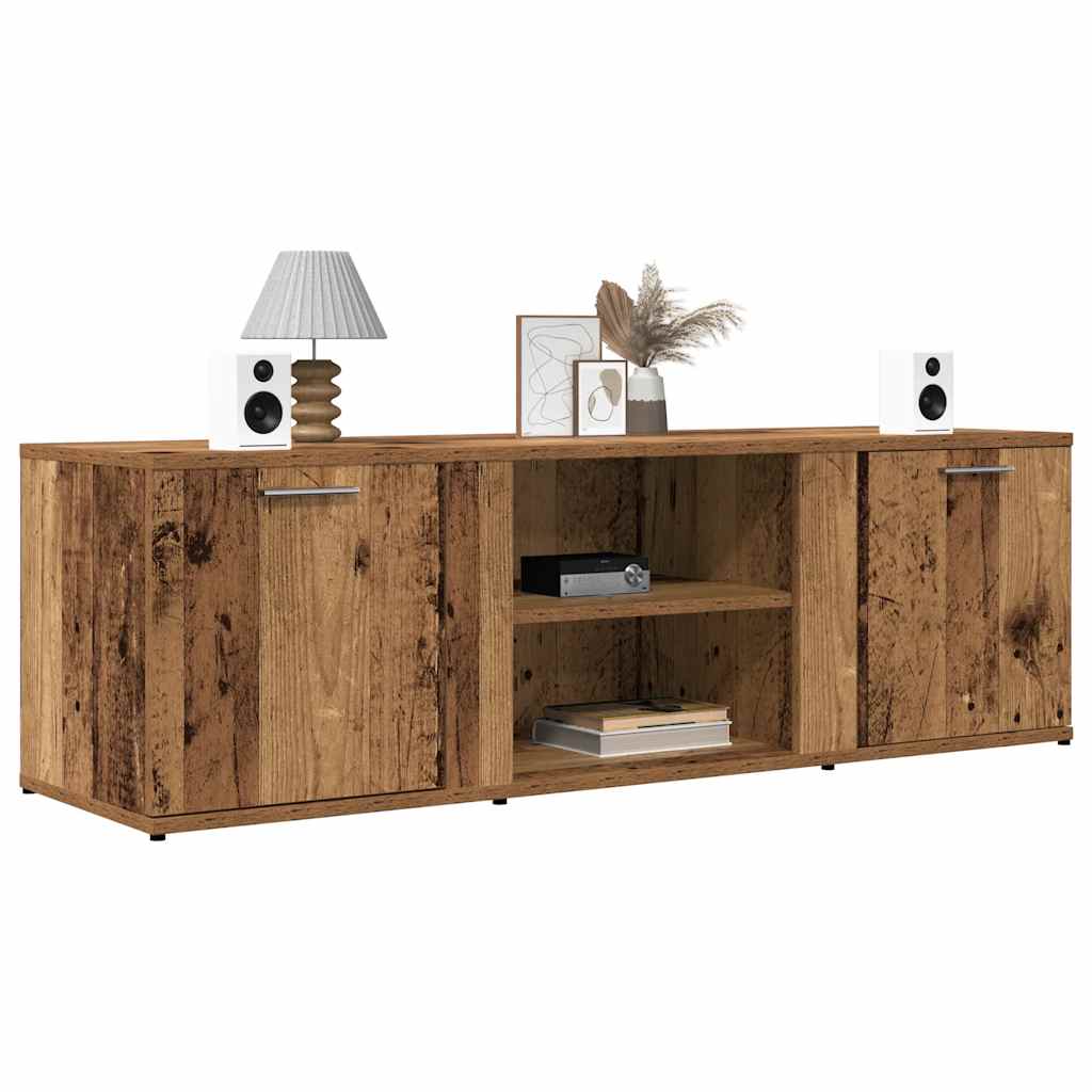 Mobile Porta TV Legno Antico 120x34x37 cm in Legno Multistrato | homemem39