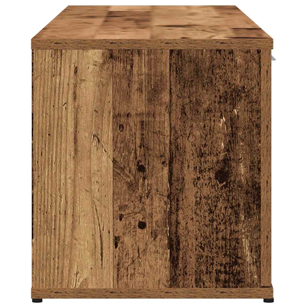 Mobile Porta TV Legno Antico 120x34x37 cm in Legno Multistrato | homemem39