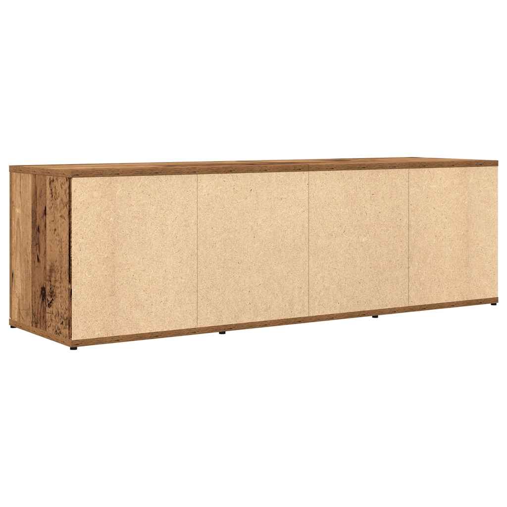 Mobile Porta TV Legno Antico 120x34x37 cm in Legno Multistrato | homemem39
