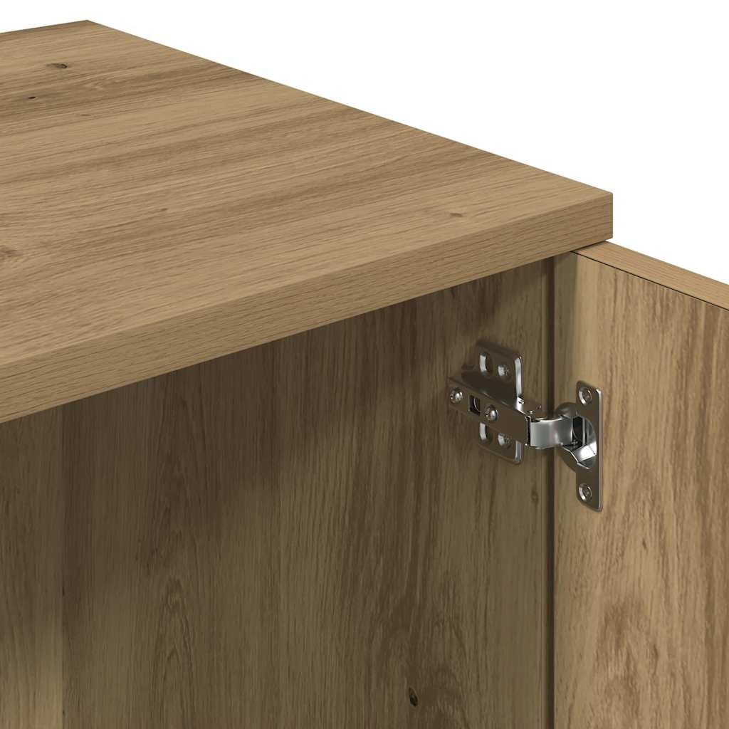 Mobile Porta TV Rovere Artigianale Legno Multistrato | homemem39