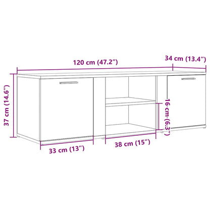 Mobile Porta TV Rovere Artigianale Legno Multistrato | homemem39