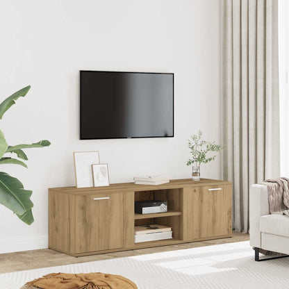 Mobile Porta TV Rovere Artigianale Legno Multistrato | homemem39
