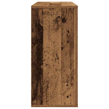 Credenza Legno Antico 90x29,5x65 cm in Legno Multistrato - homemem39