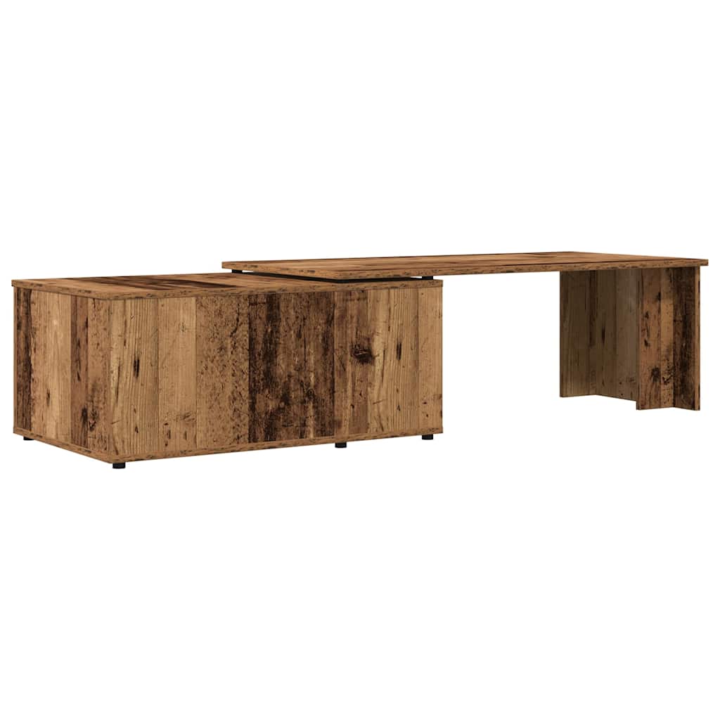 Tavolino da Salotto Legno Vecchio 150x50x35 cm Truciolato | homemem39