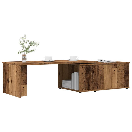 Tavolino da Salotto Legno Vecchio 150x50x35 cm Truciolato | homemem39