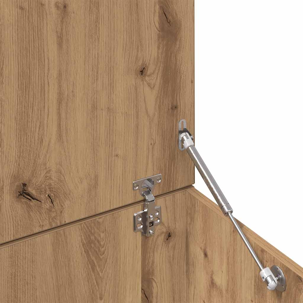 Tavolino da Salotto Rovere Artigianale 150x50x35 cm Truciolato