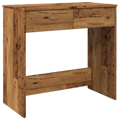 Scrivania Legno Antico 80x40x75 cm in Truciolato - homemem39