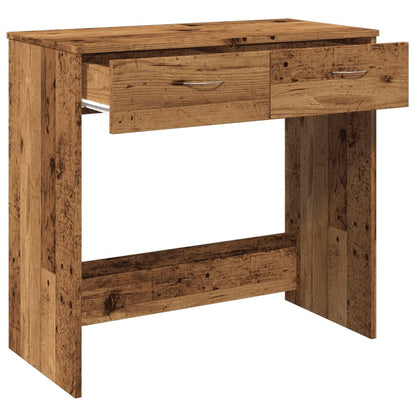 Scrivania Legno Antico 80x40x75 cm in Truciolato - homemem39