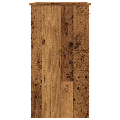 Scrivania Legno Antico 80x40x75 cm in Truciolato - homemem39