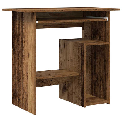 Scrivania Legno Antico 80x45x74 cm in Legno Multistrato - homemem39