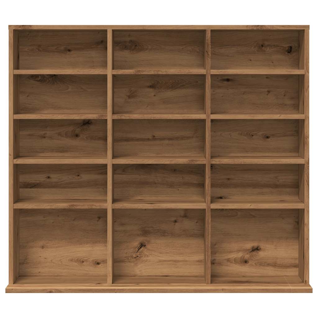 Mobile Porta CD Artigianale 100x23x89,5 cm Legno Multistrato | homemem39