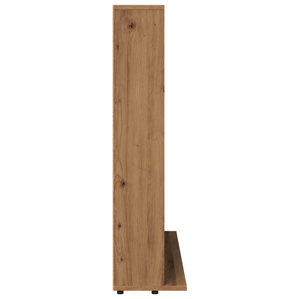 Mobile Porta CD Artigianale 100x23x89,5 cm Legno Multistrato | homemem39