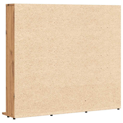 Mobile Porta CD Artigianale 100x23x89,5 cm Legno Multistrato - homemem39