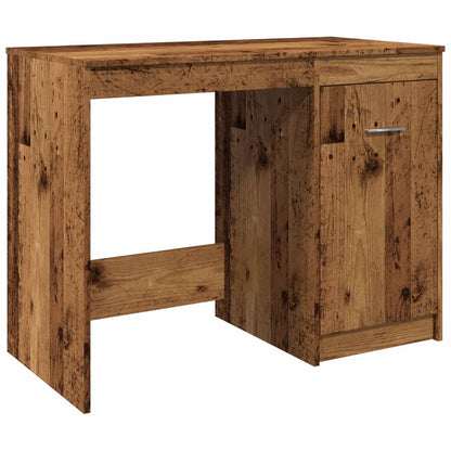 Scrivania Legno Antico 100x50x76 cm in Legno Multistrato - homemem39