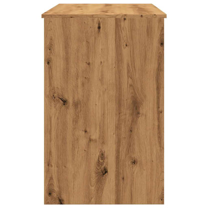 Scrivania Rovere Artigianale 100x50x76 cm in Legno Multistrato - homemem39