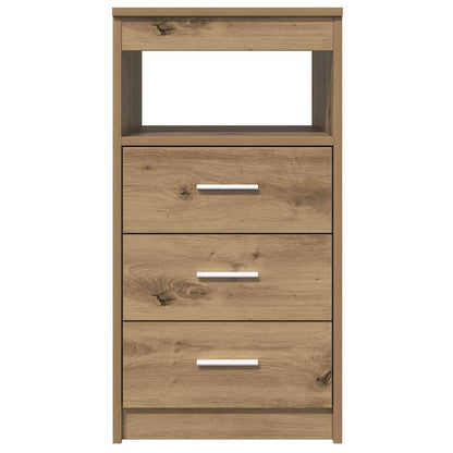 Cassettiera Rovere Artigianale 40x50x76 cm in Truciolato | homemem39
